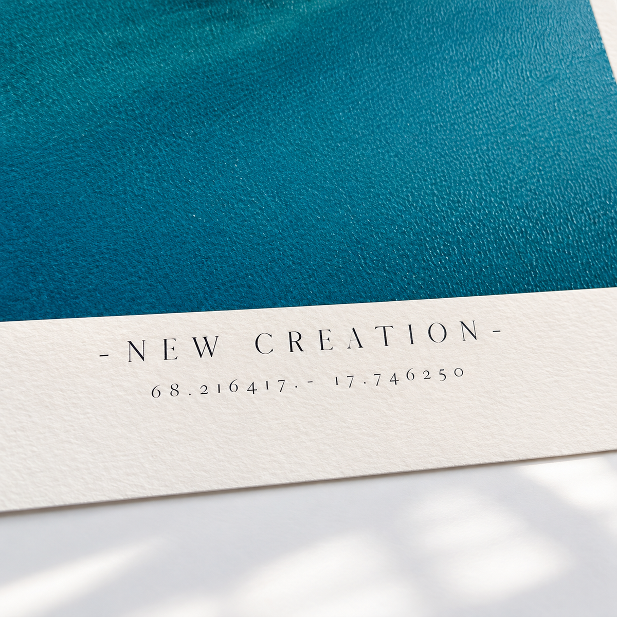 "New Creation" Limited Edition Print